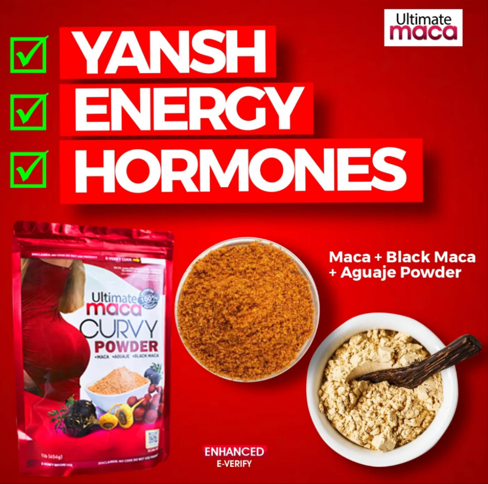 Ultimate Maca Curvy Powder, 454g