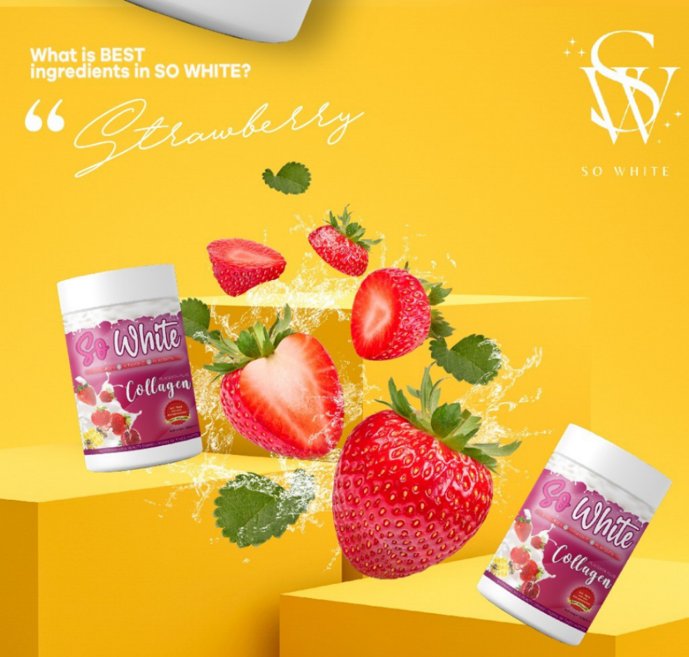 So White Collagen Whitening Supplement, Powder - 500g