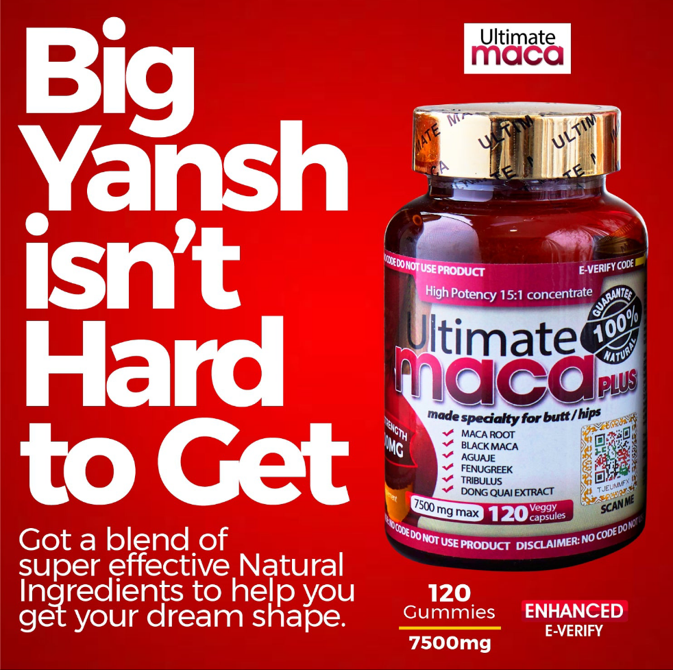 Ultimate Maca Plus Pills 7500mg, 120Pills