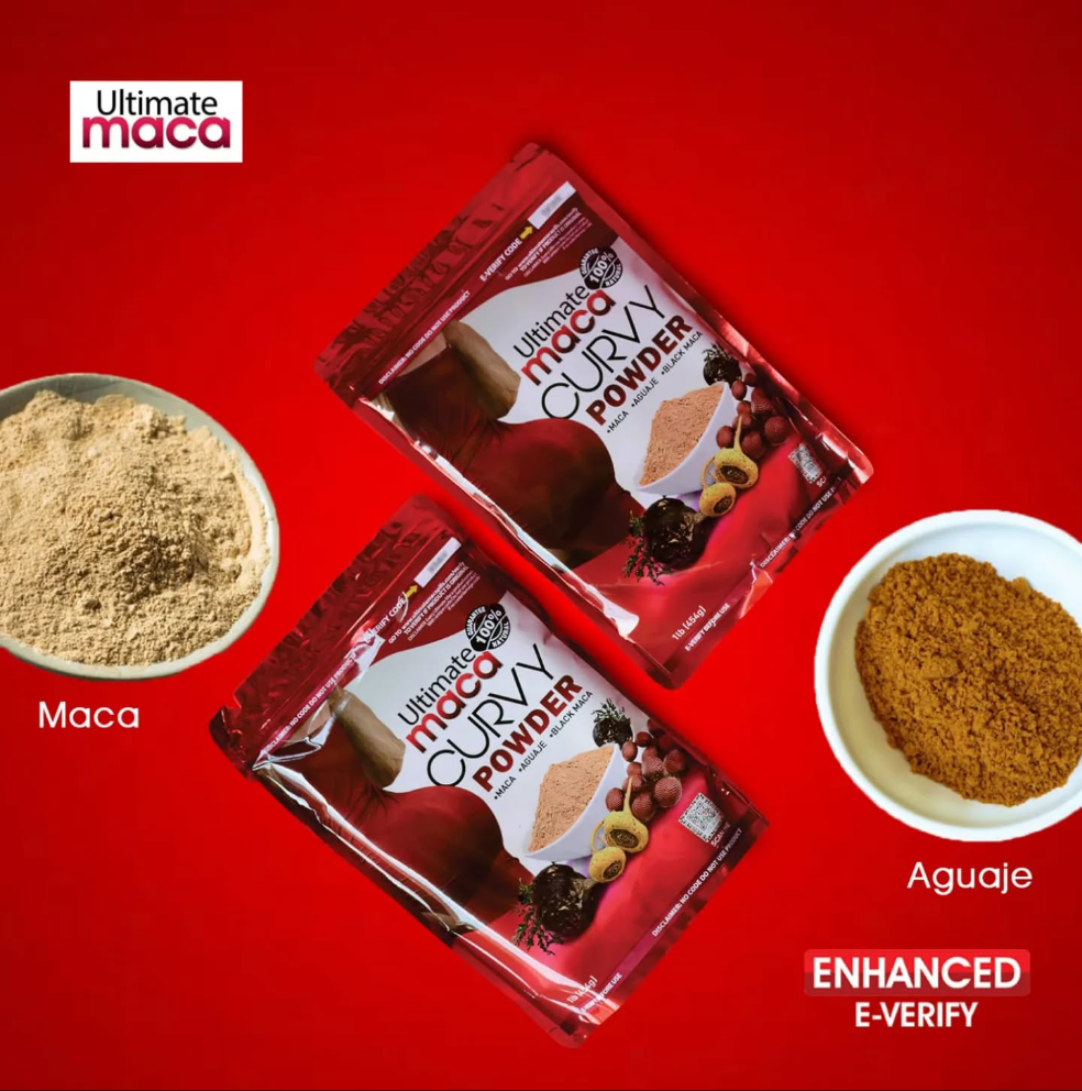 Ultimate Maca Curvy Powder, 454g