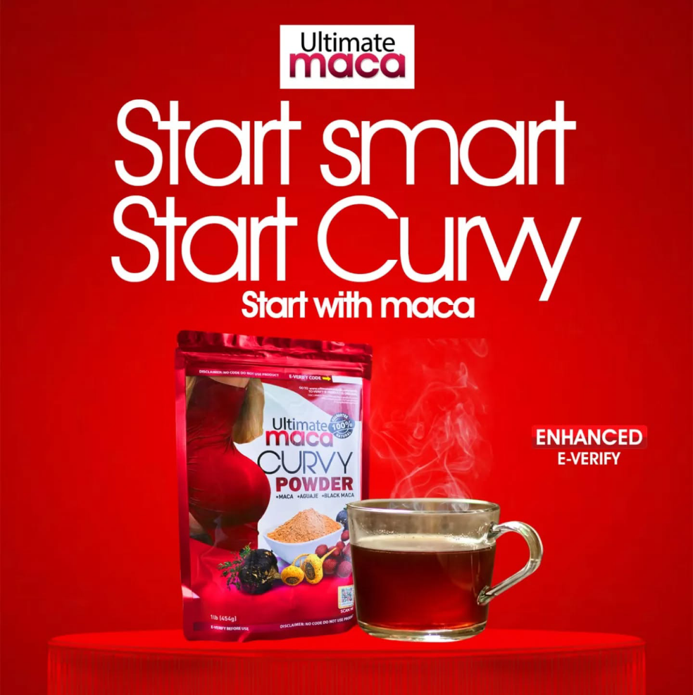 Ultimate Maca Curvy Powder, 454g