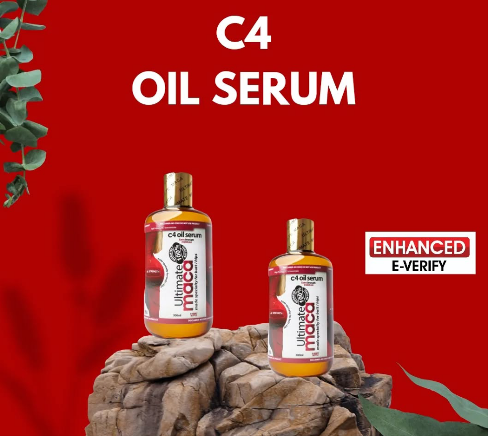 Ultimate Maca C4 Oil Serum, 300ml
