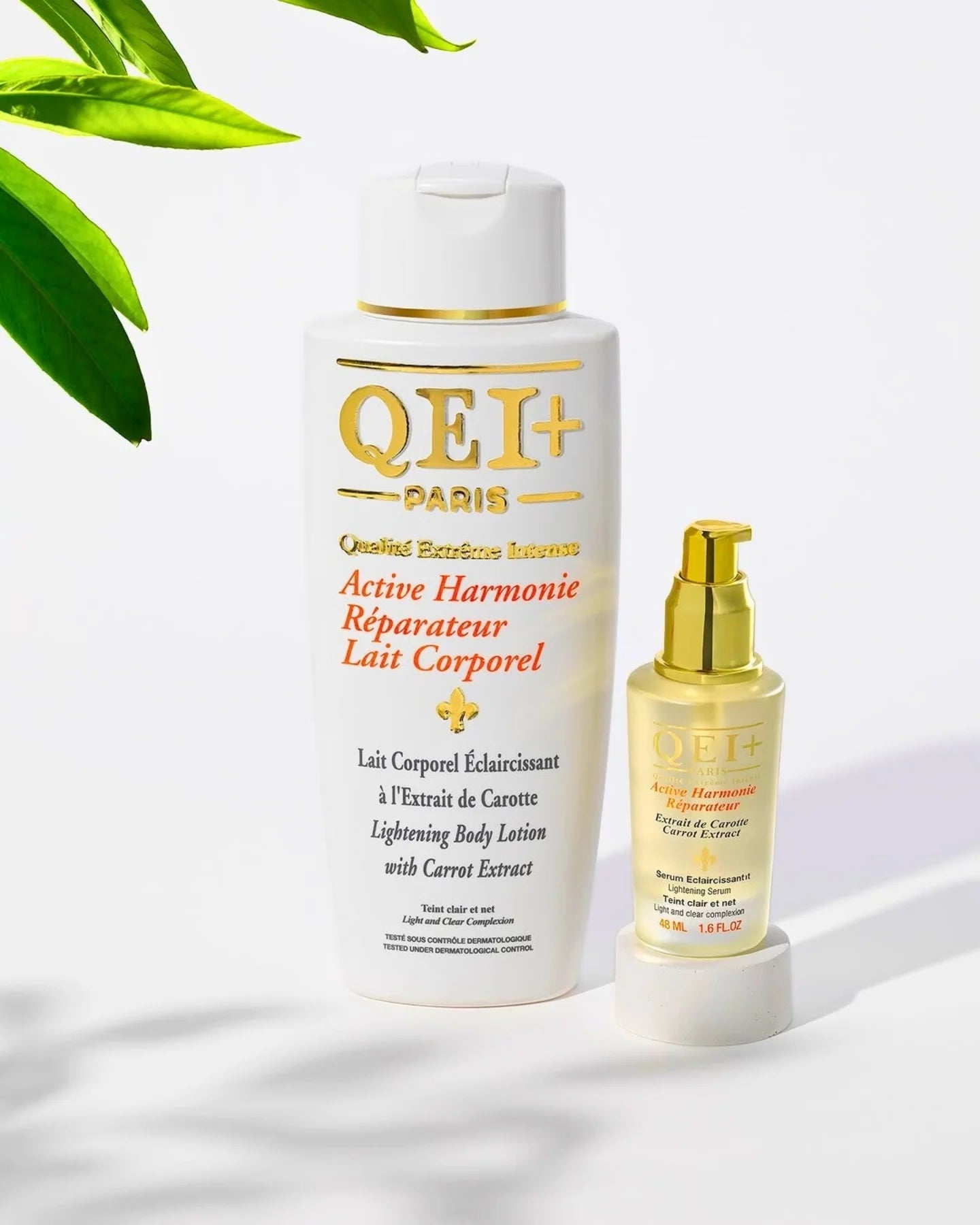 QEI+ Harmonie Carrot Lightening Body Lotion, 500Ml