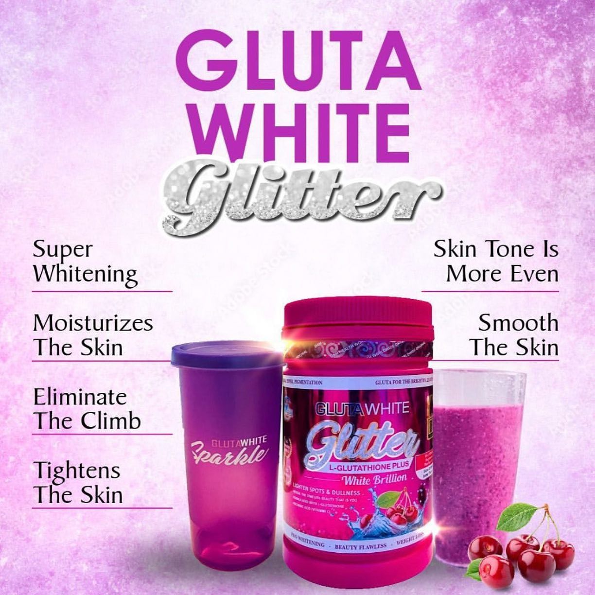 DSM Gluta White Glitter/Sparkle L-Glutathione Plus,750G
