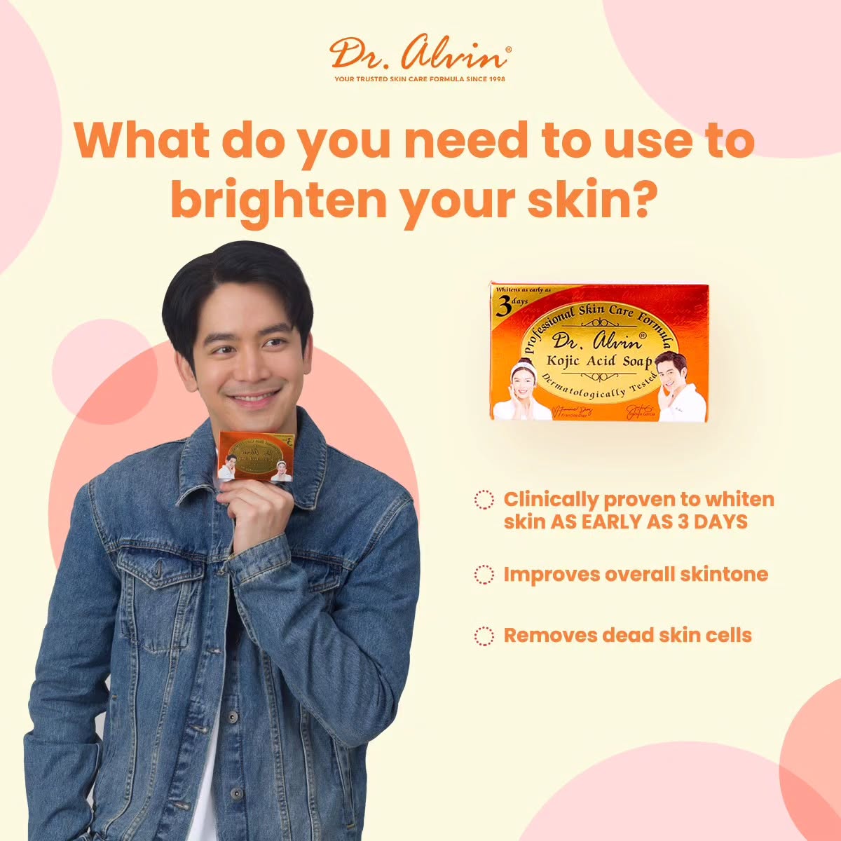 Dr. Alvin Kojic Acid Soap, 135g