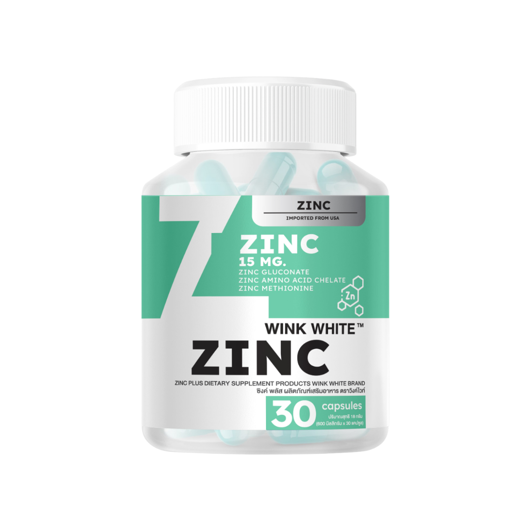 Wink White Zinc 15mg - 30 Capsules