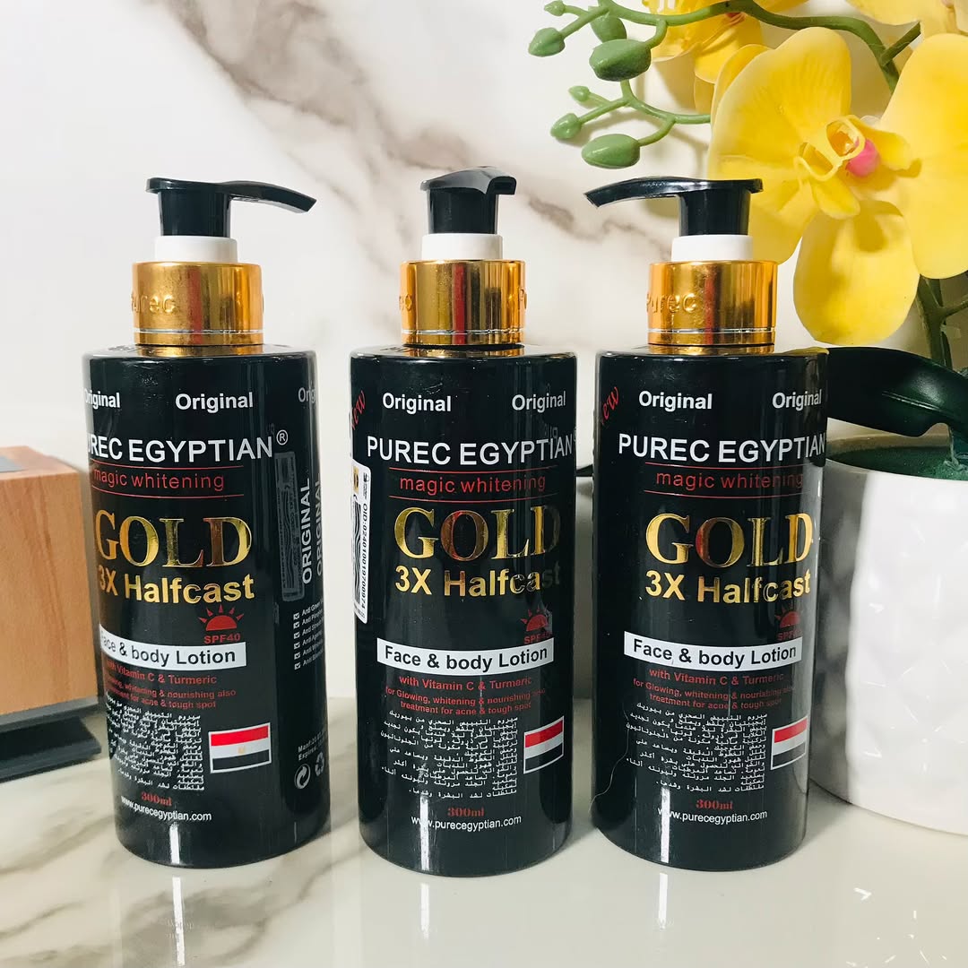Purec Egyptian Gold 3x Halfcast Lotion, 300Ml