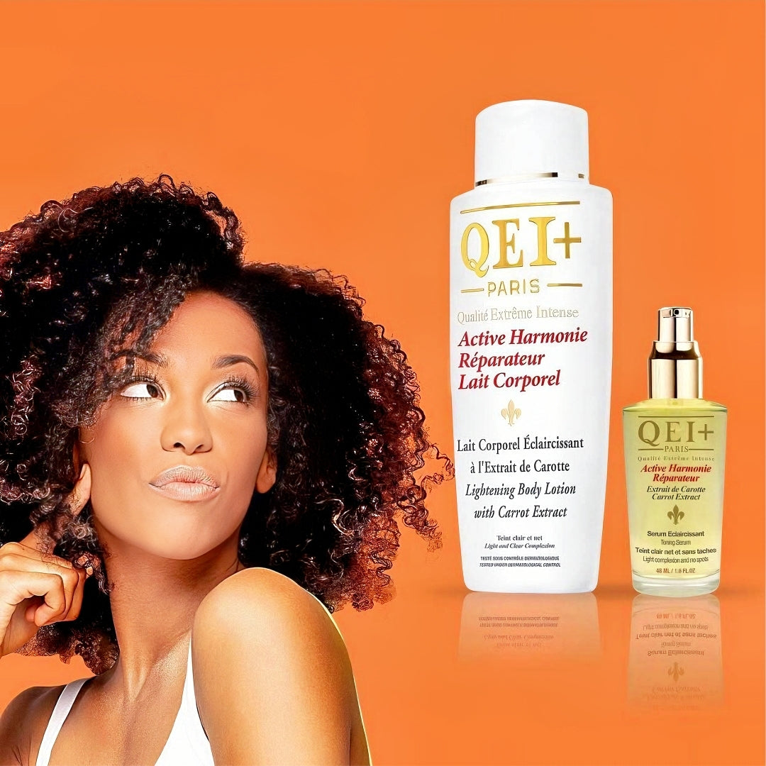 QEI+ Harmonie Carrot Lightening Body Lotion, 500Ml