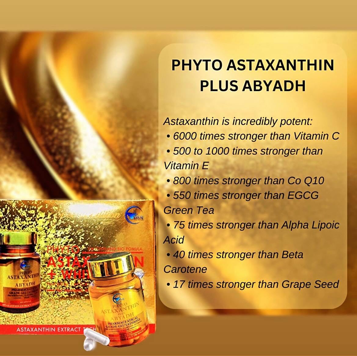 DSM Phyto Astaxanthin Plus Abyadh Capsule – 30Caps
