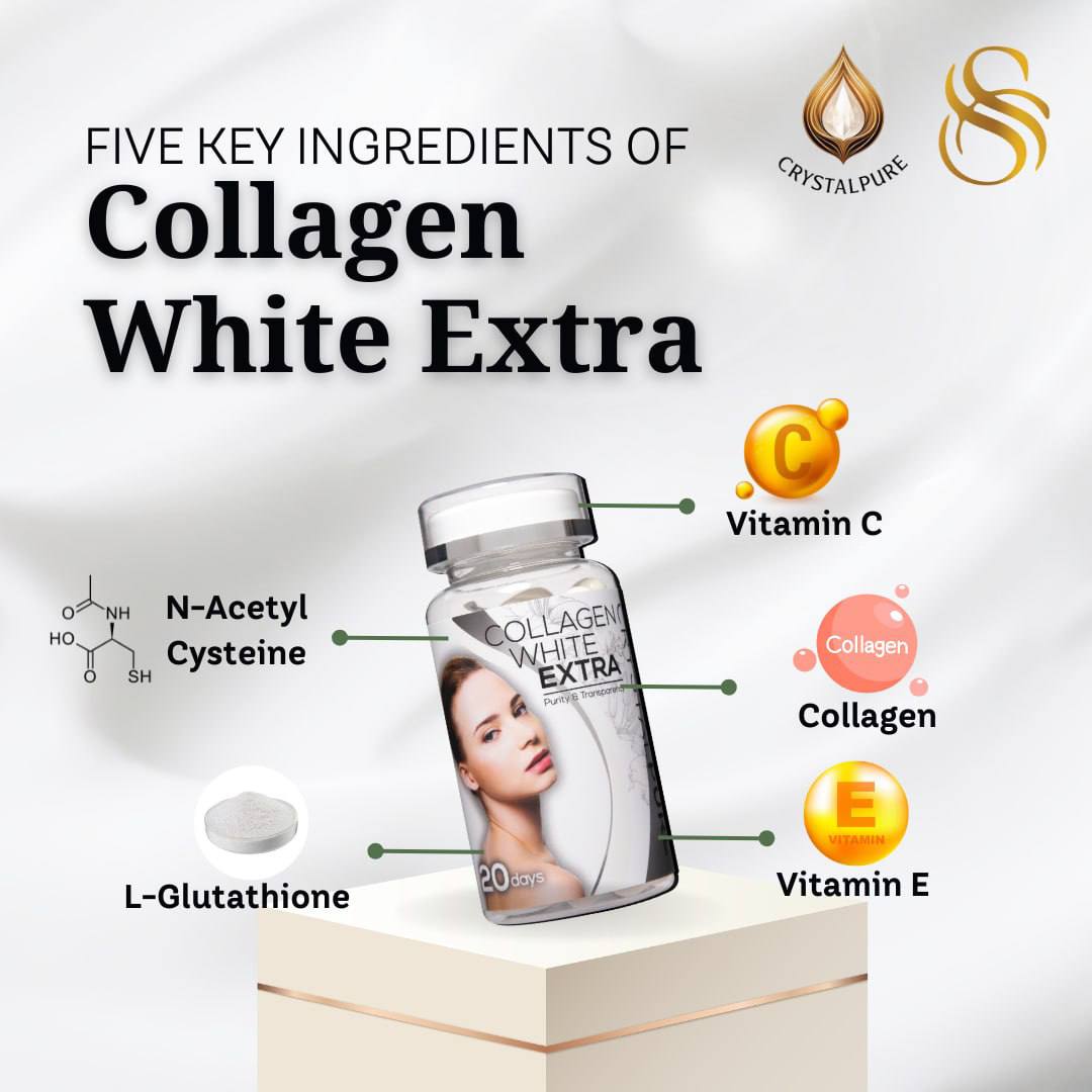 Crystal Pure Collagen White Extra
