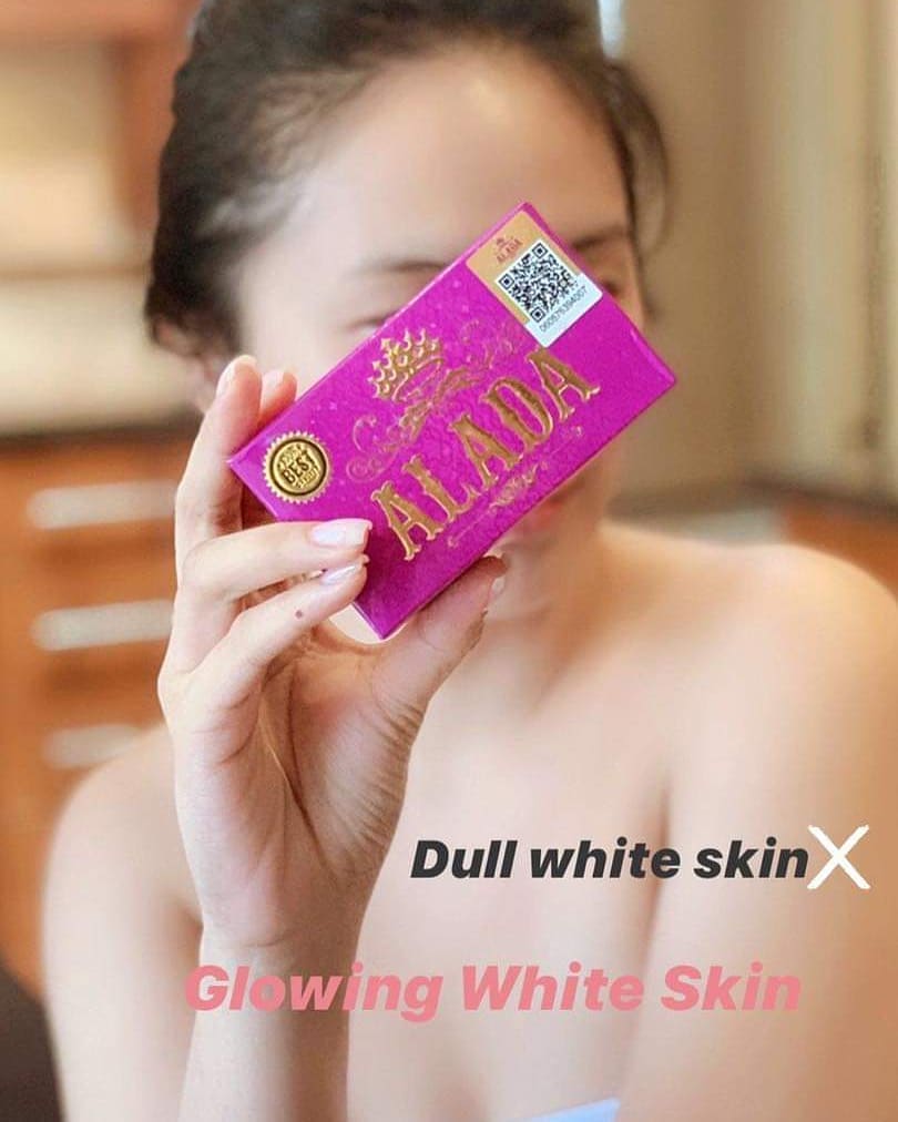 ALADA Soap Whitening Brightening Skin For Face and Body, 160g