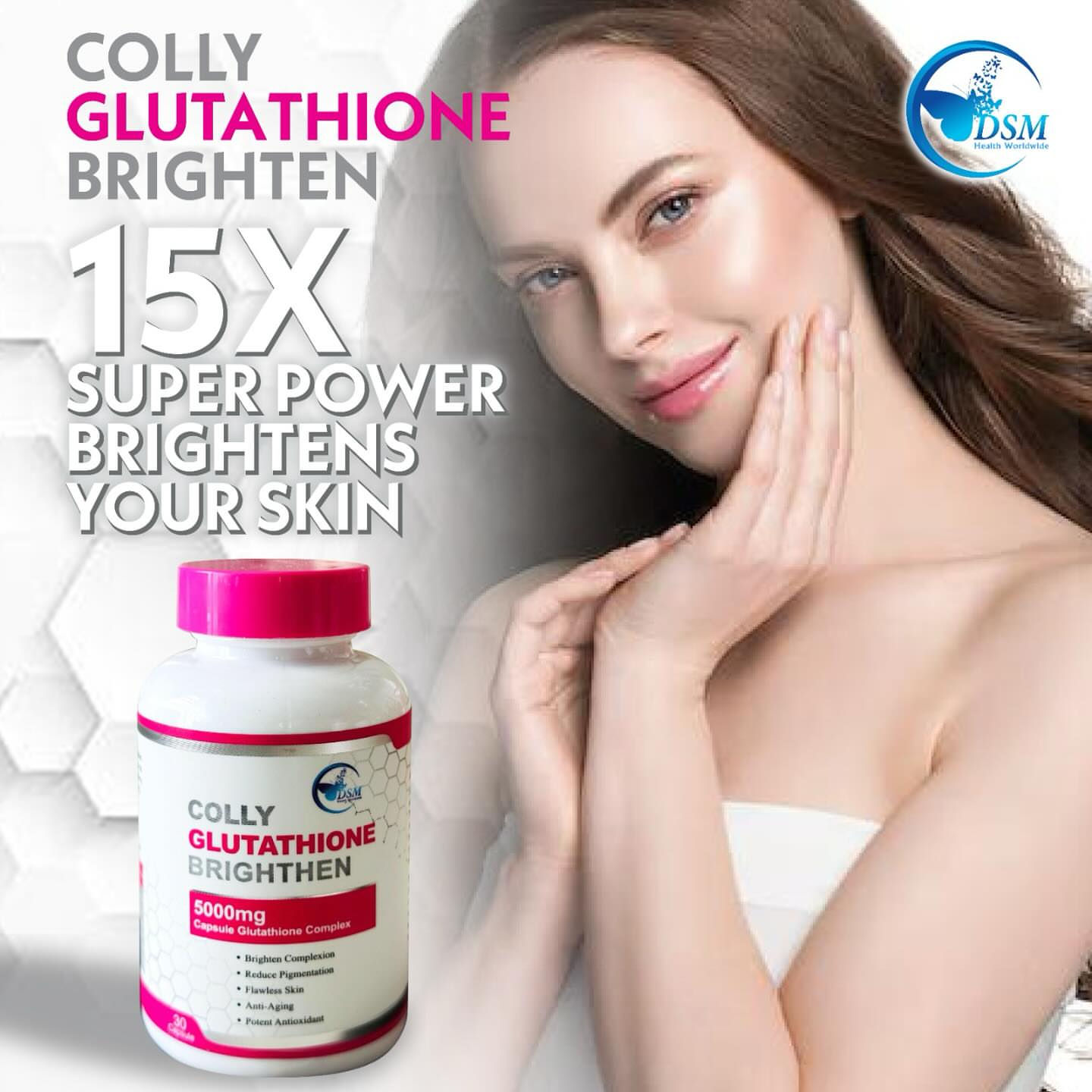 DSM Colly Glutathione Brighten, Capsules