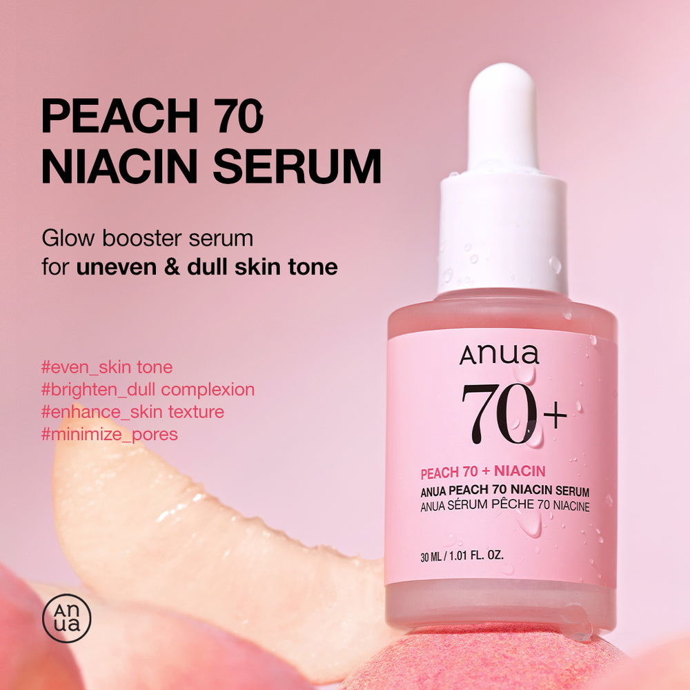 Anua Peach 70% Niacinamide Serum, 30ml