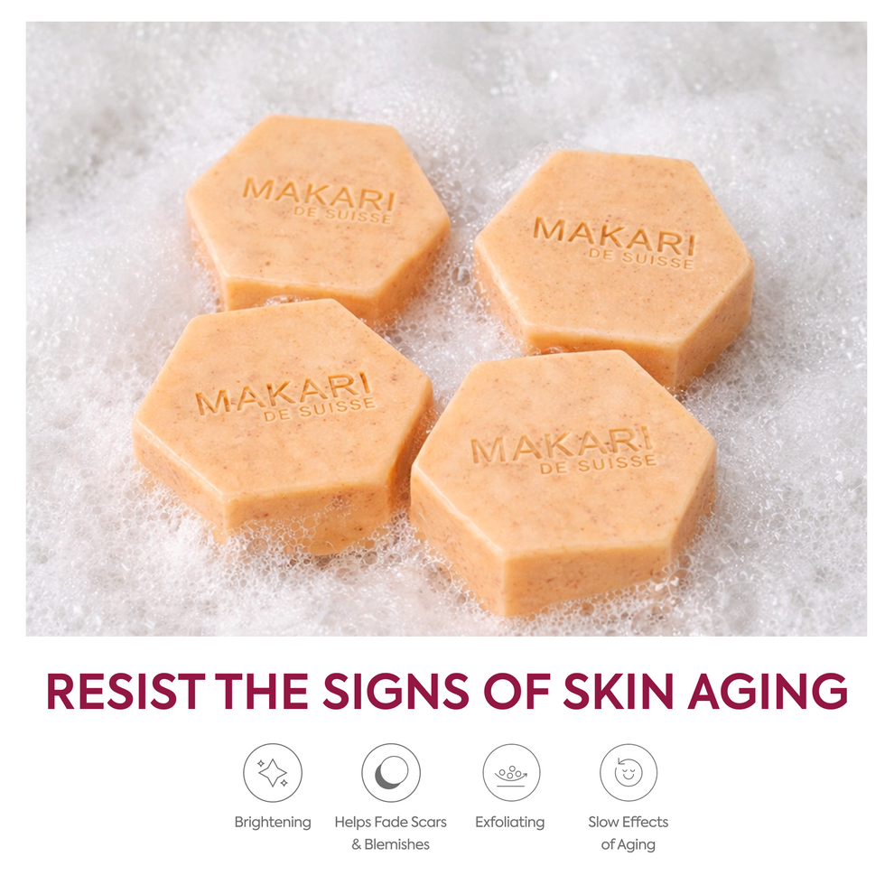 Makari Savon Exfoliating Antiseptic Soap, 200g
