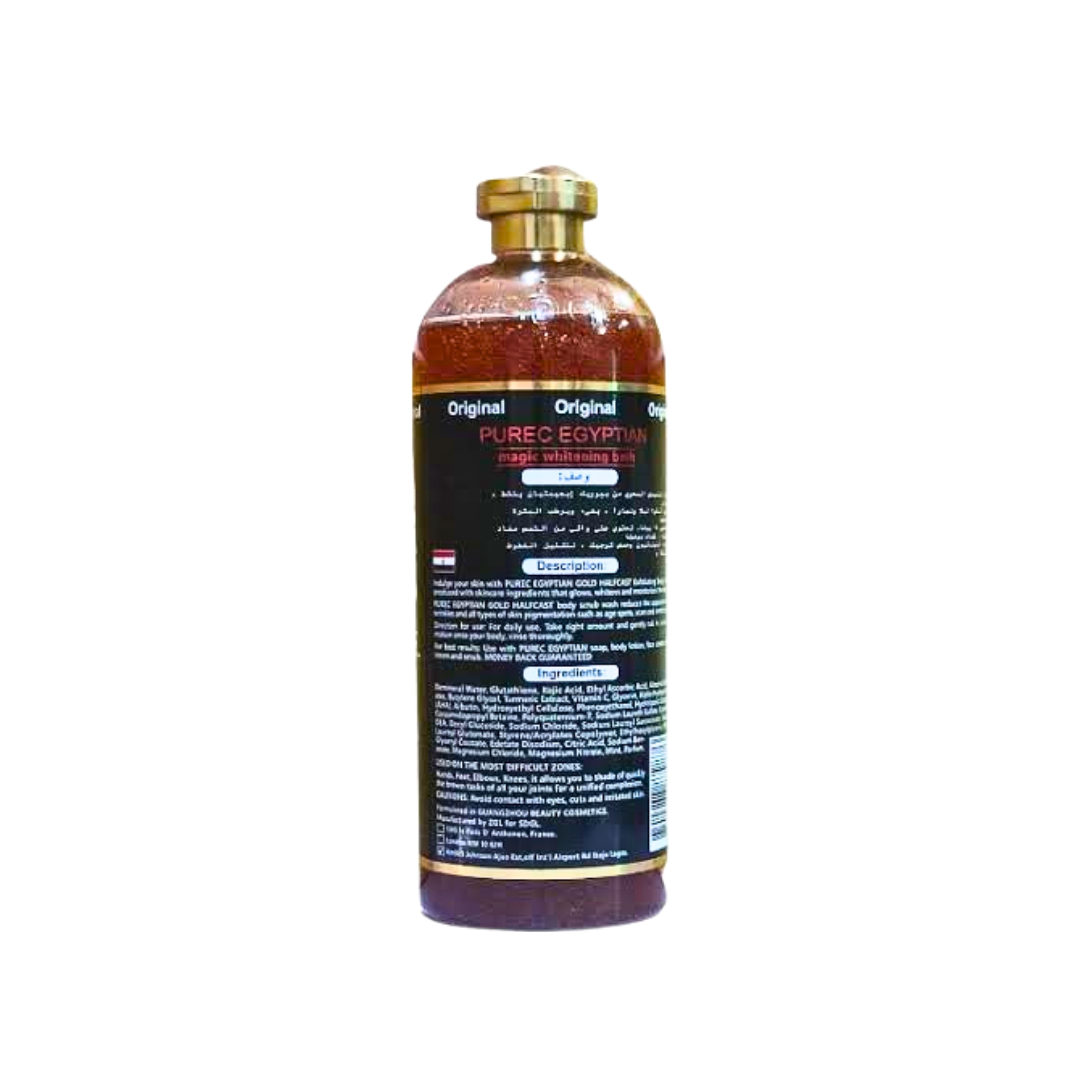 Purec Egyptian Gold 3x HalfCast Exfoliating Body Wash, 1000ml
