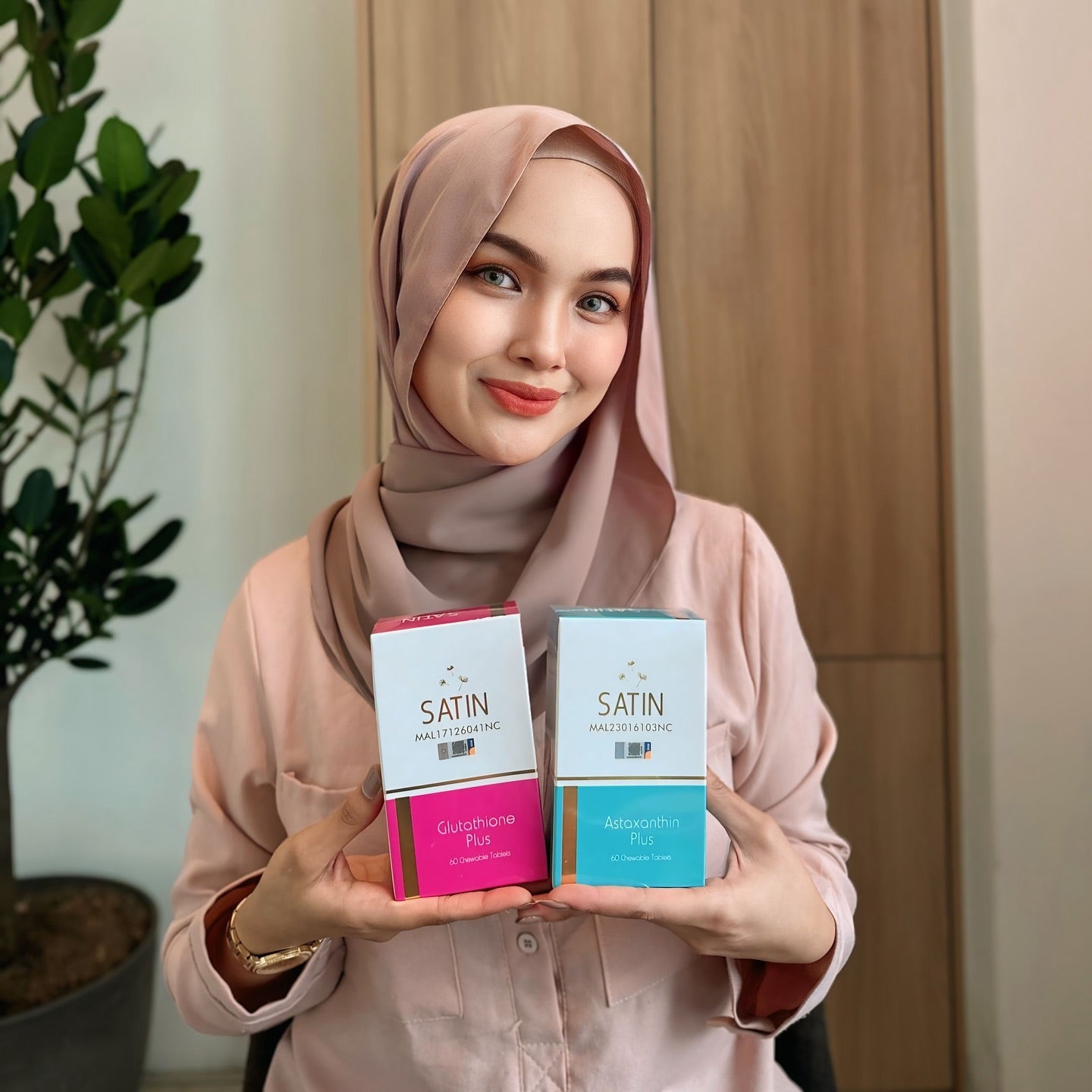 SatinSkinz Glutathione Plus and Astaxanthin Plus