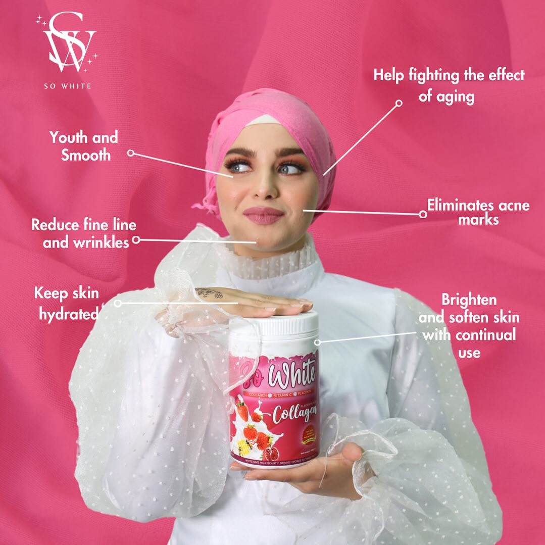 So White Collagen Whitening Supplement, Powder - 500g