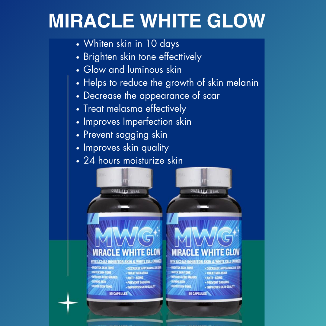 Miracle White Glow - 50 Capsules