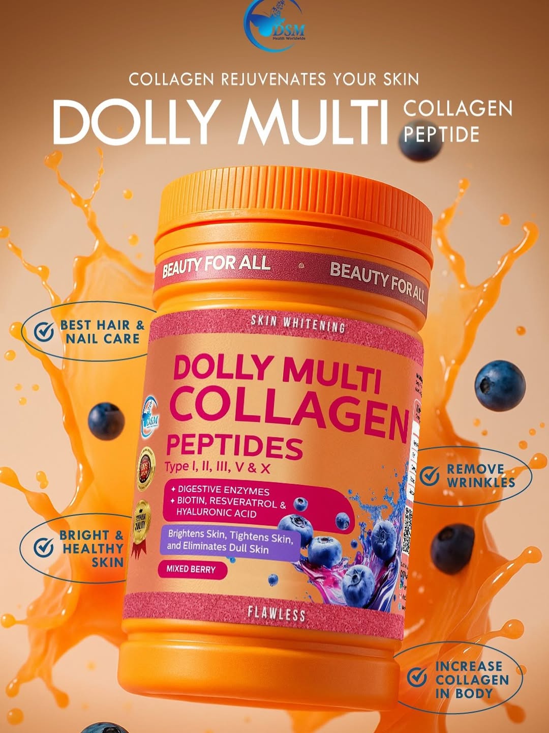 DSM Dolly MultiCollagen Peptides