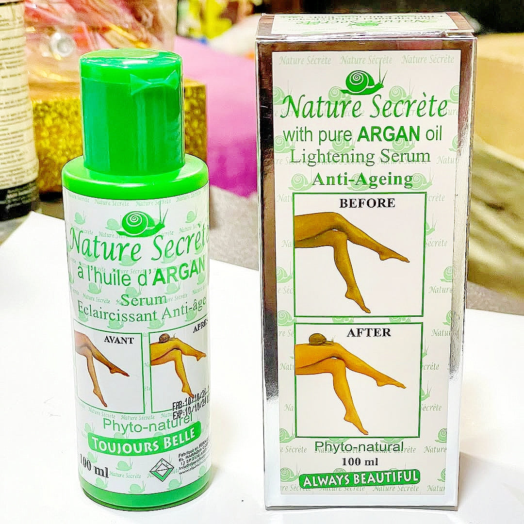 Nature Secrete Argan Serum - Anti-Aging Lightening Serum, 100Ml