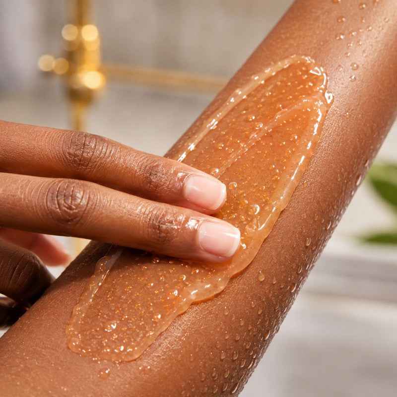 QEI+ Exfoliating Clarifying Harmonie Carrot Shower Gel, 500Ml