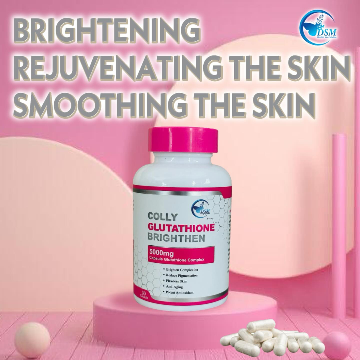 DSM Colly Glutathione Brighten, Capsules