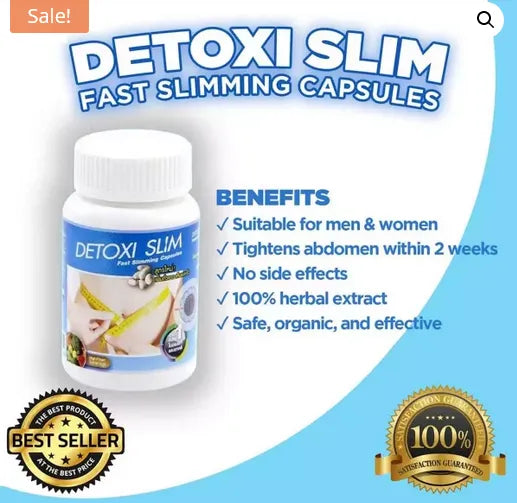 Detoxi Slim Fast Slimming, 30 Capsules