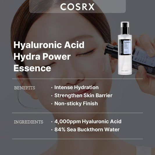 Cosrx Hyaluronic Acid Hydra Power Essence, 100Ml - Ultimate Hydration