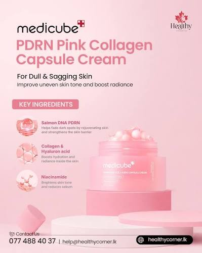 Medicube PDRN Pink Collagen Capsule Cream (55 g / 1.94 oz.)