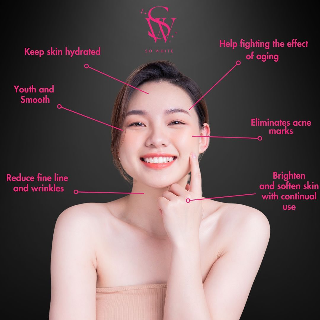 So White Collagen Whitening Supplement, Powder - 500g