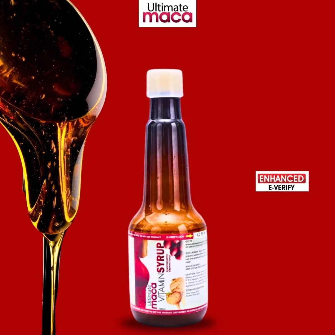 Ultimate Maca Vitamin Syrup, 200ml