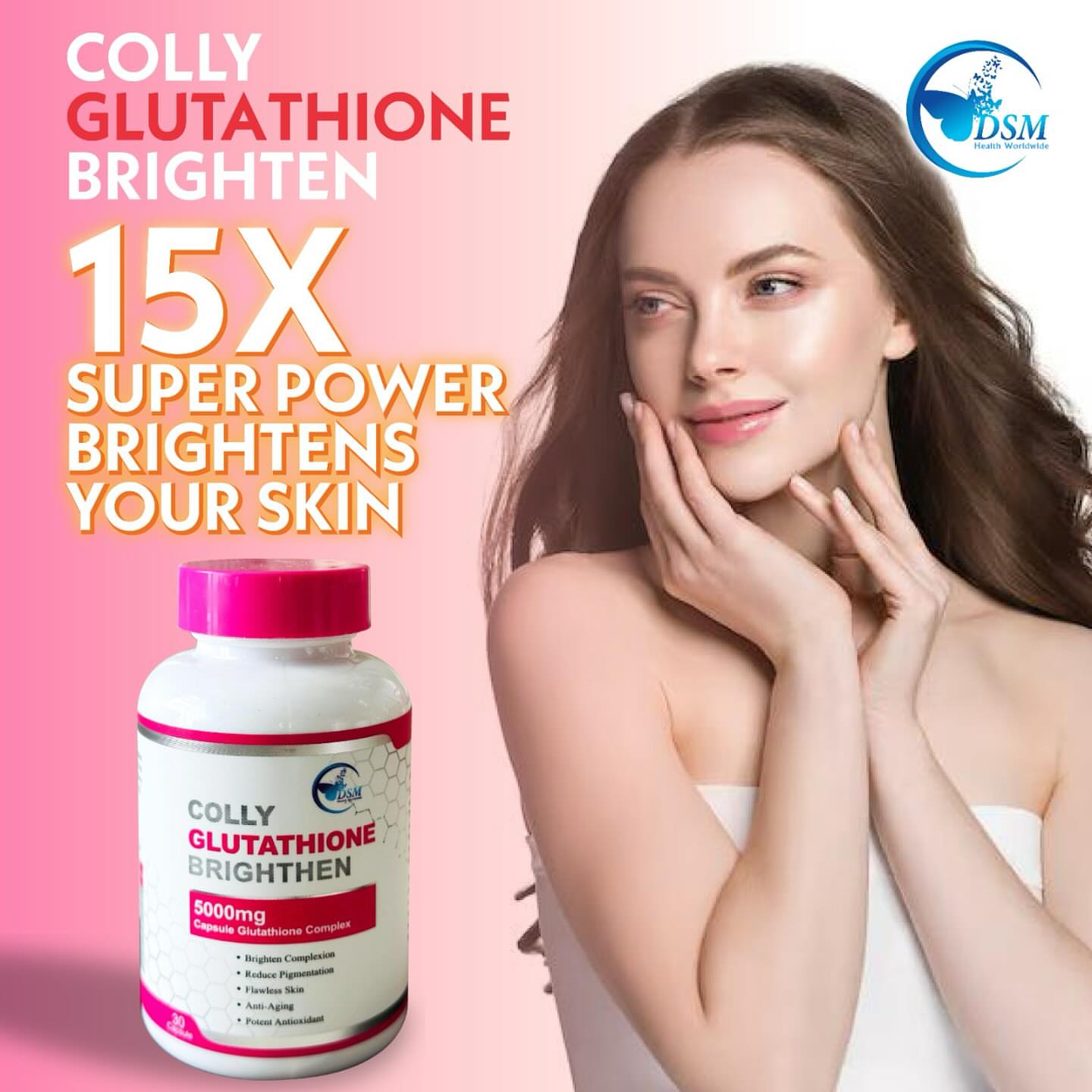 DSM Colly Glutathione Brighten, Capsules