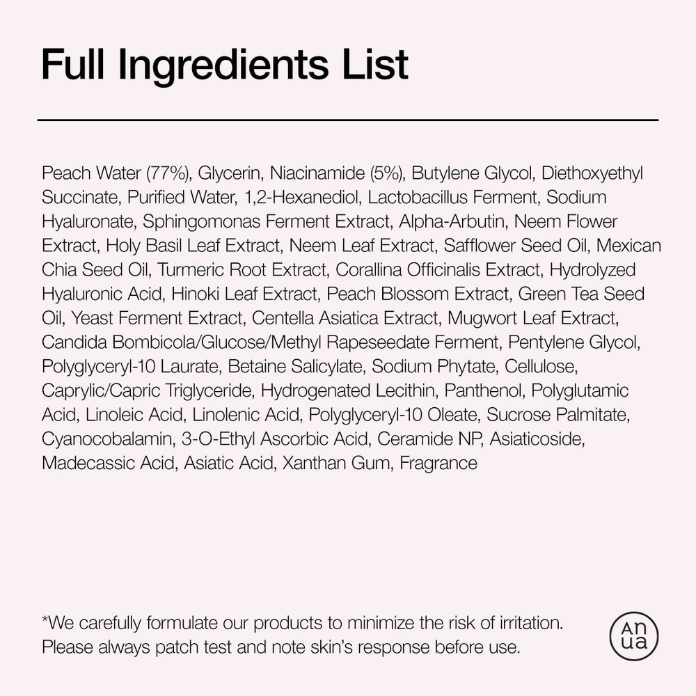 Anua Peach 70% Niacinamide Serum, 30ml