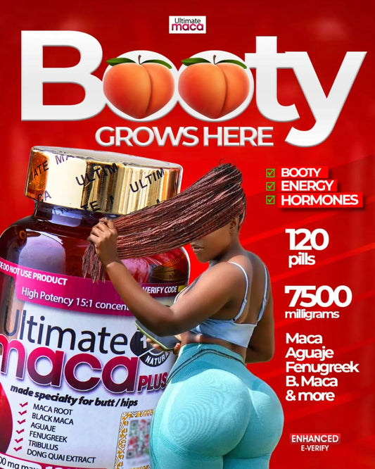 Ultimate Maca Plus Pills 7500mg - 120Pills (Enhanced Everify)