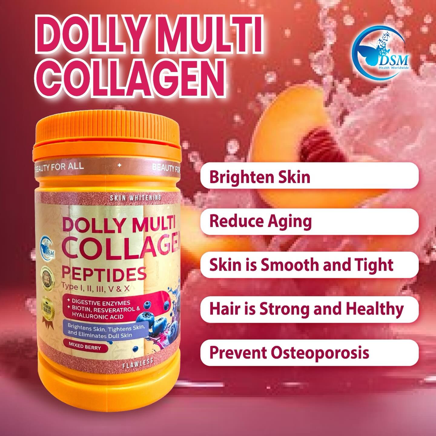 DSM Dolly MultiCollagen Peptides