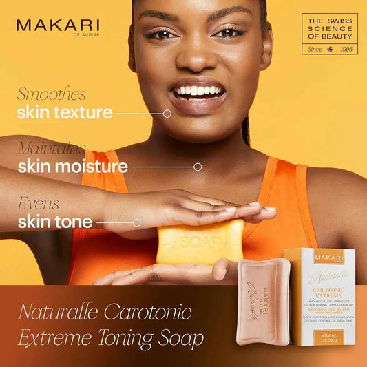 Makari Naturalle Carotonic Extreme Soap, 200g - Brighten and Balance Your Skin