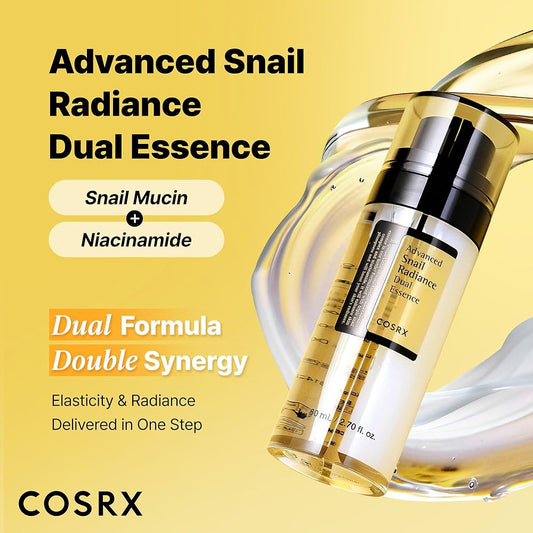 Cosrx Advanced Snail Radiance Dual Essence, 80Ml - Elevate Your Skin's Glow
