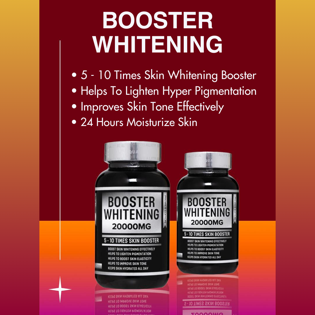 Booster Whitening 20000MG - 50 Capsules