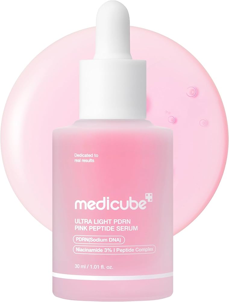Medicube Ultra Light PDRN Pink Peptide Serum with Salmon DNA