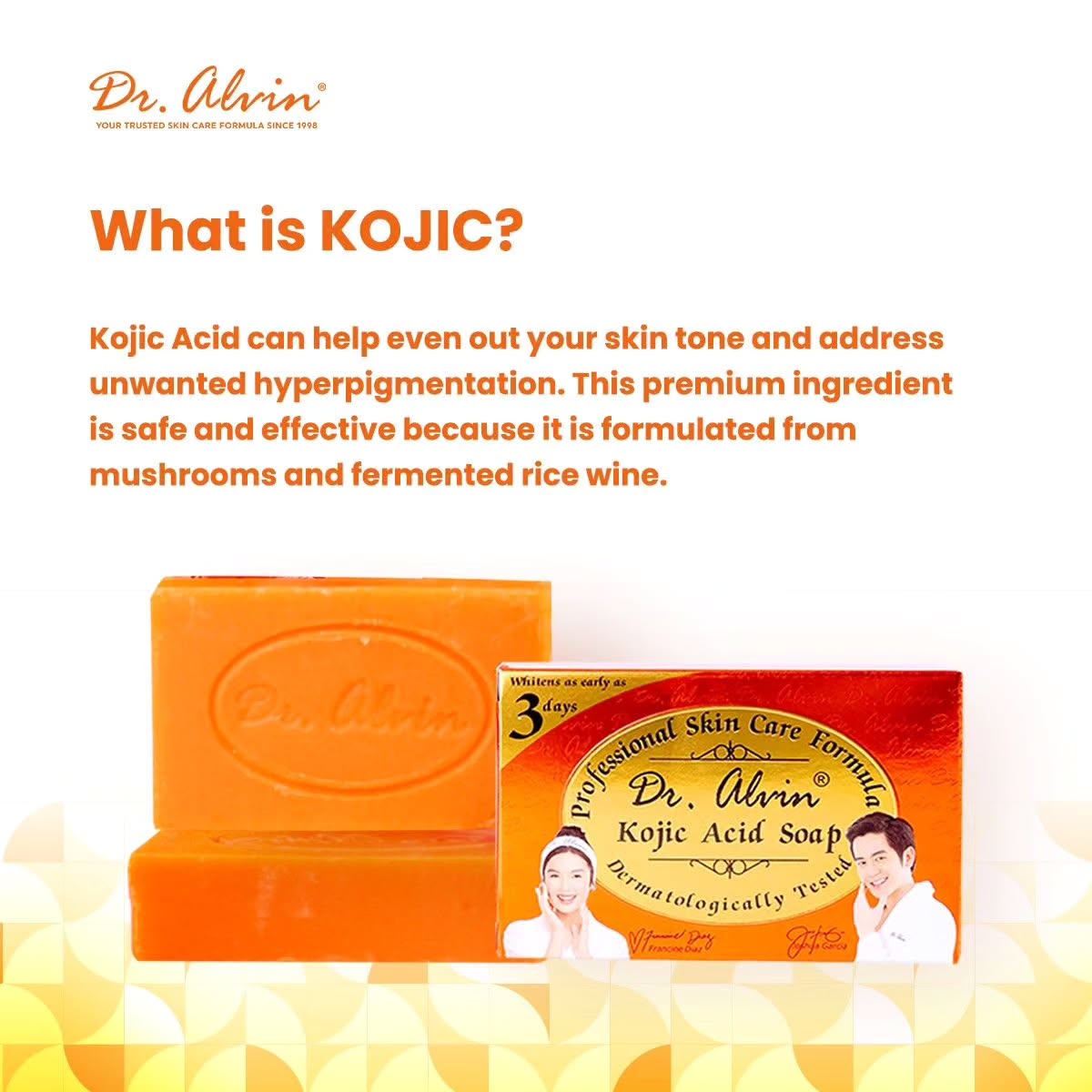 Dr. Alvin Kojic Acid Soap, 135g
