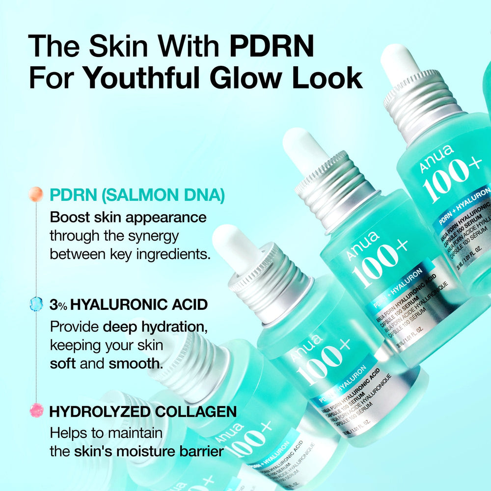 Anua PDRN Hyaluronic Acid Capsule 100 Serum, 50ml