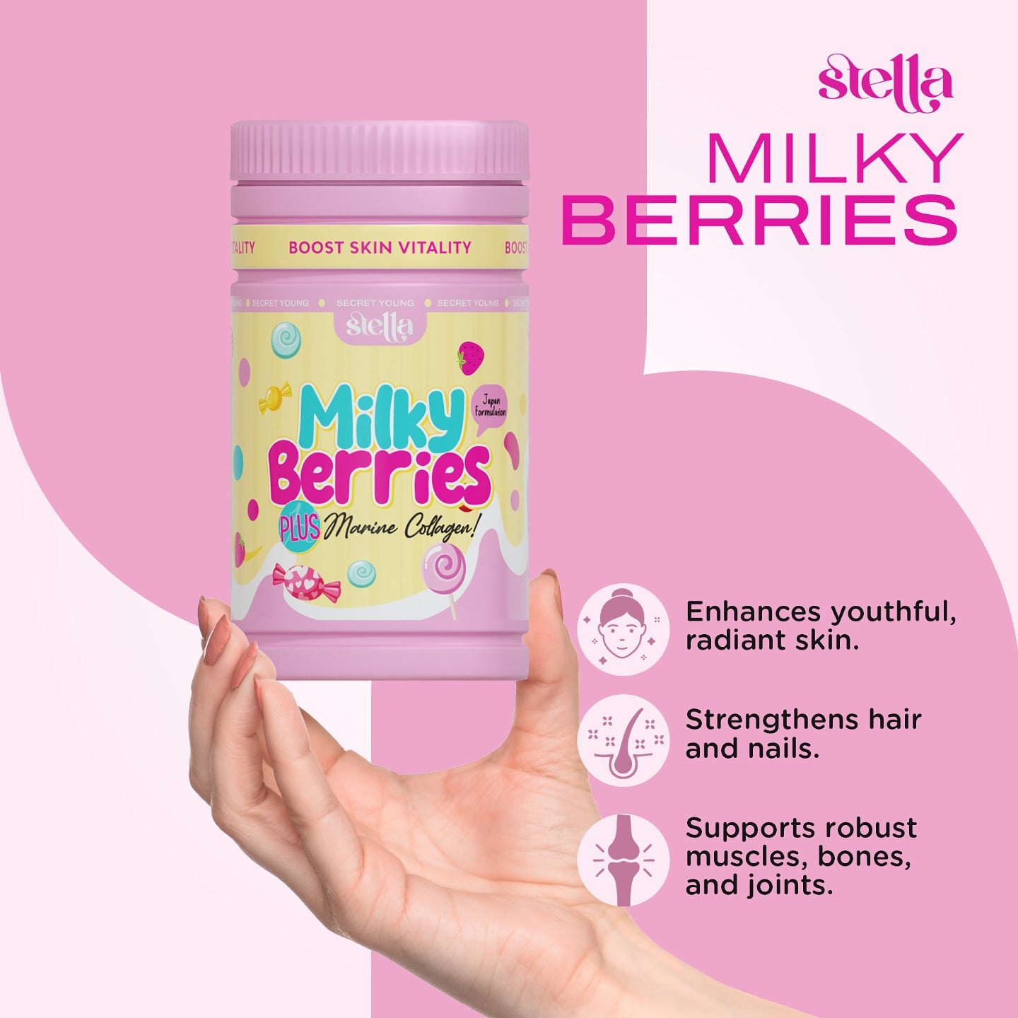 Stella Milky Berries
