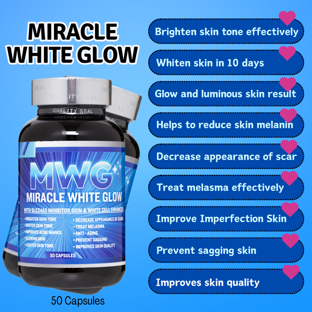 Miracle White Glow - 50 Capsules