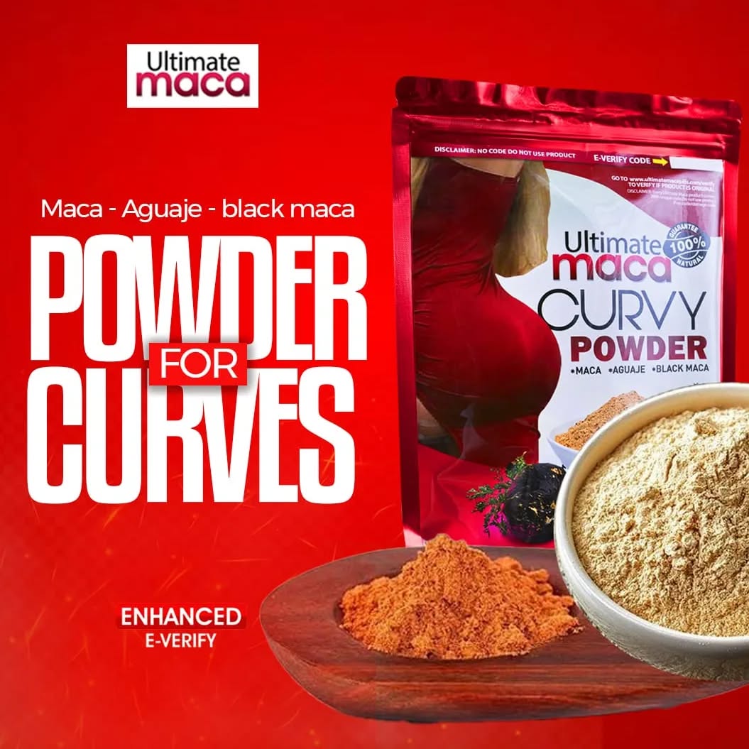 Ultimate Maca Curvy Powder, 454g