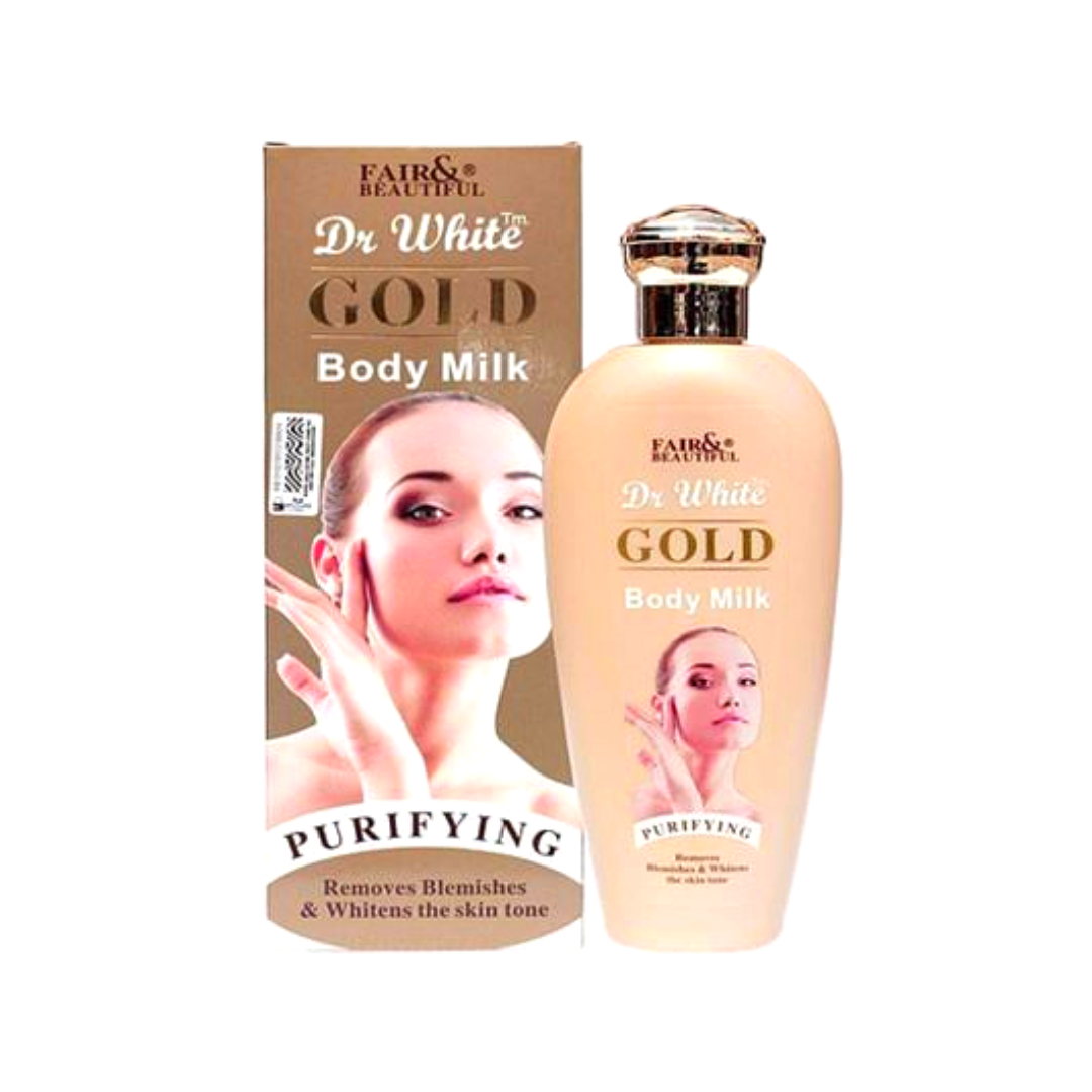 Dr White Gold Body Milk Lotion, 400ml - Fair & Beautiful