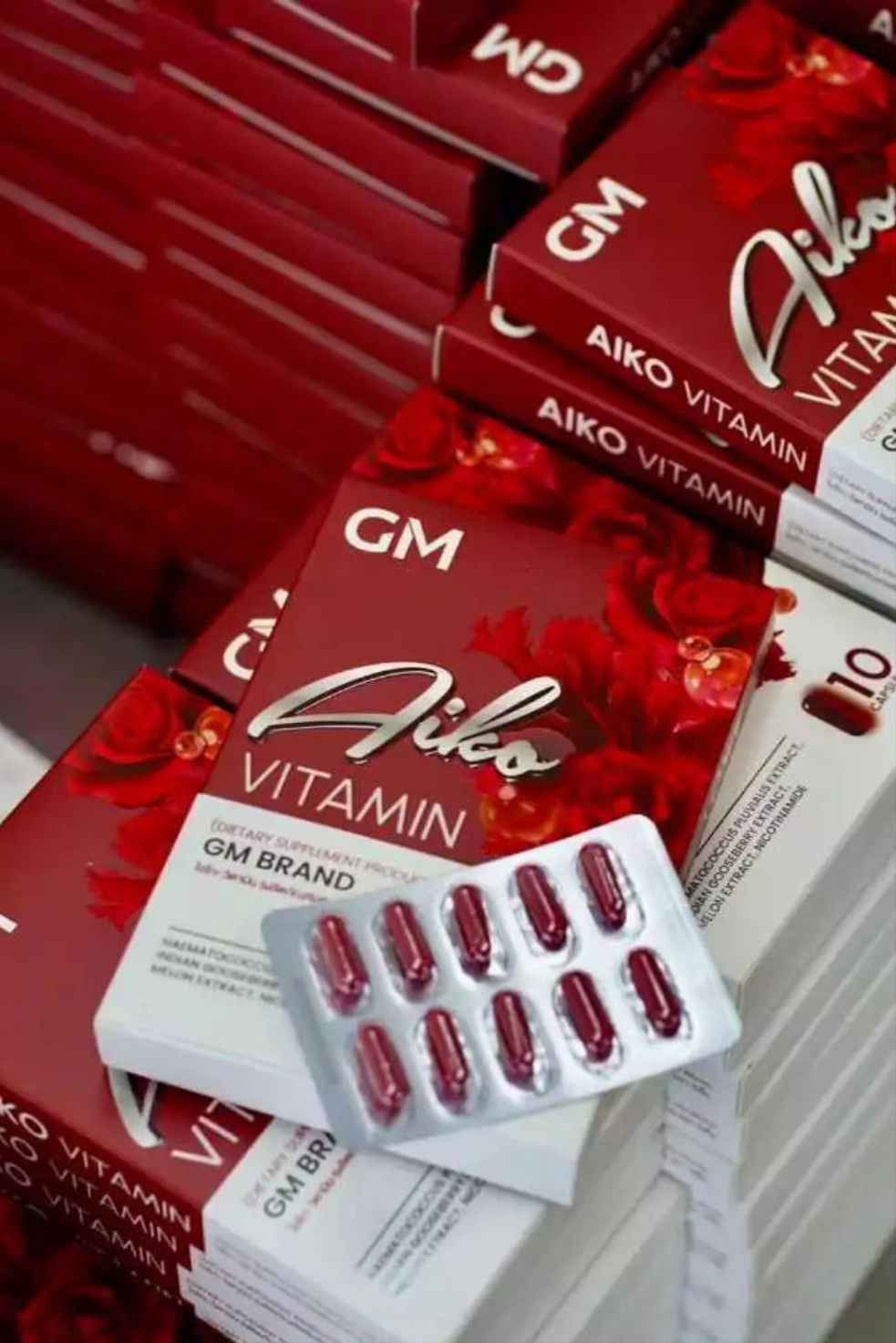 Saikono Aiko Vitamin Dietary Supplement GM Brand -10 caps