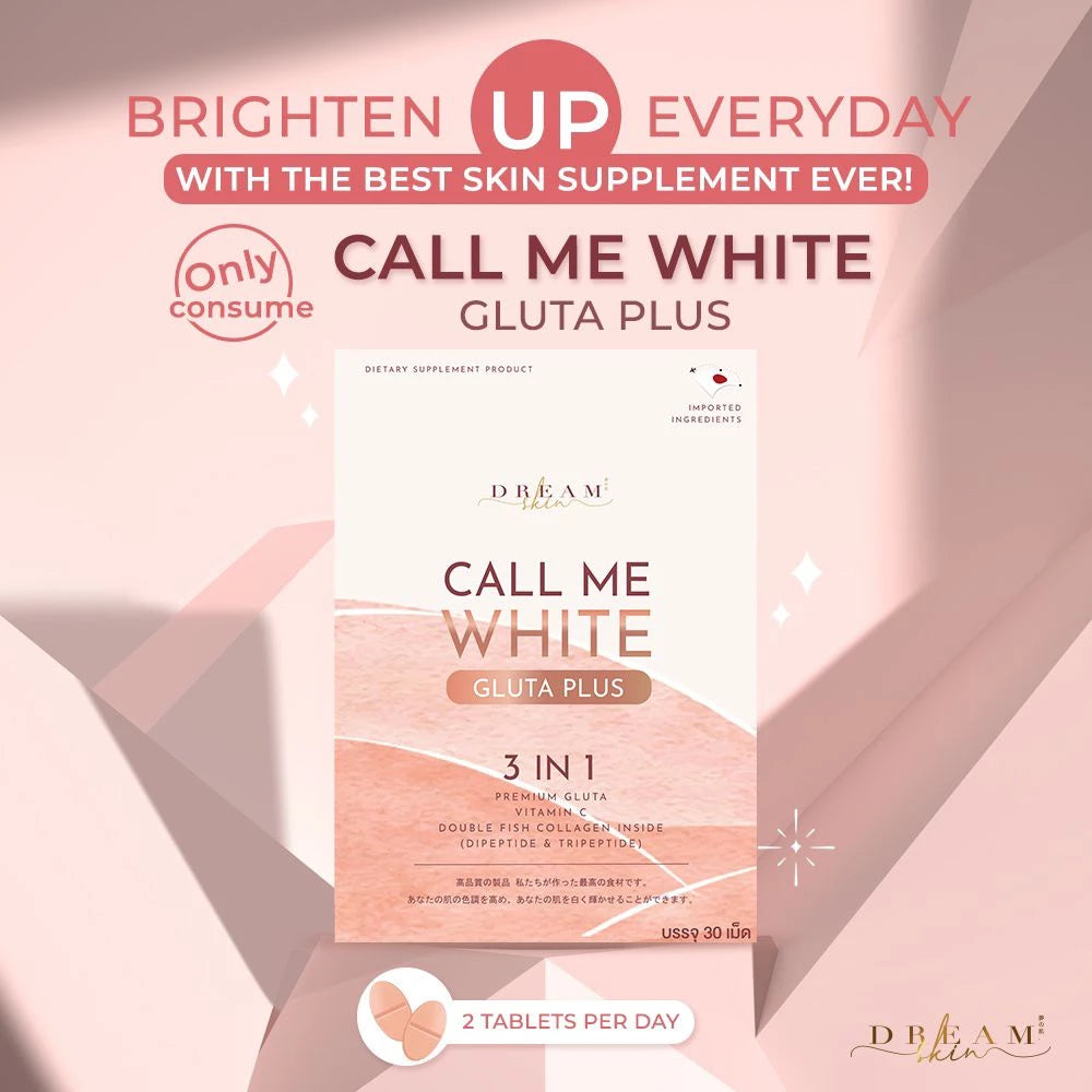 Call Me White Gluta Plus, 30 Tablets