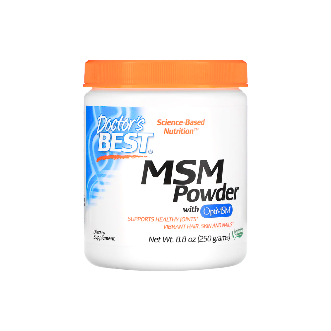 Doctor's Best MSM Powder with OptiMSM (250g) – Markey Beauty