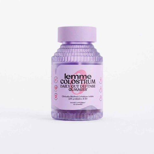 Lemme Colostrum Daily Gut Defence Gummies, 60 Gummies