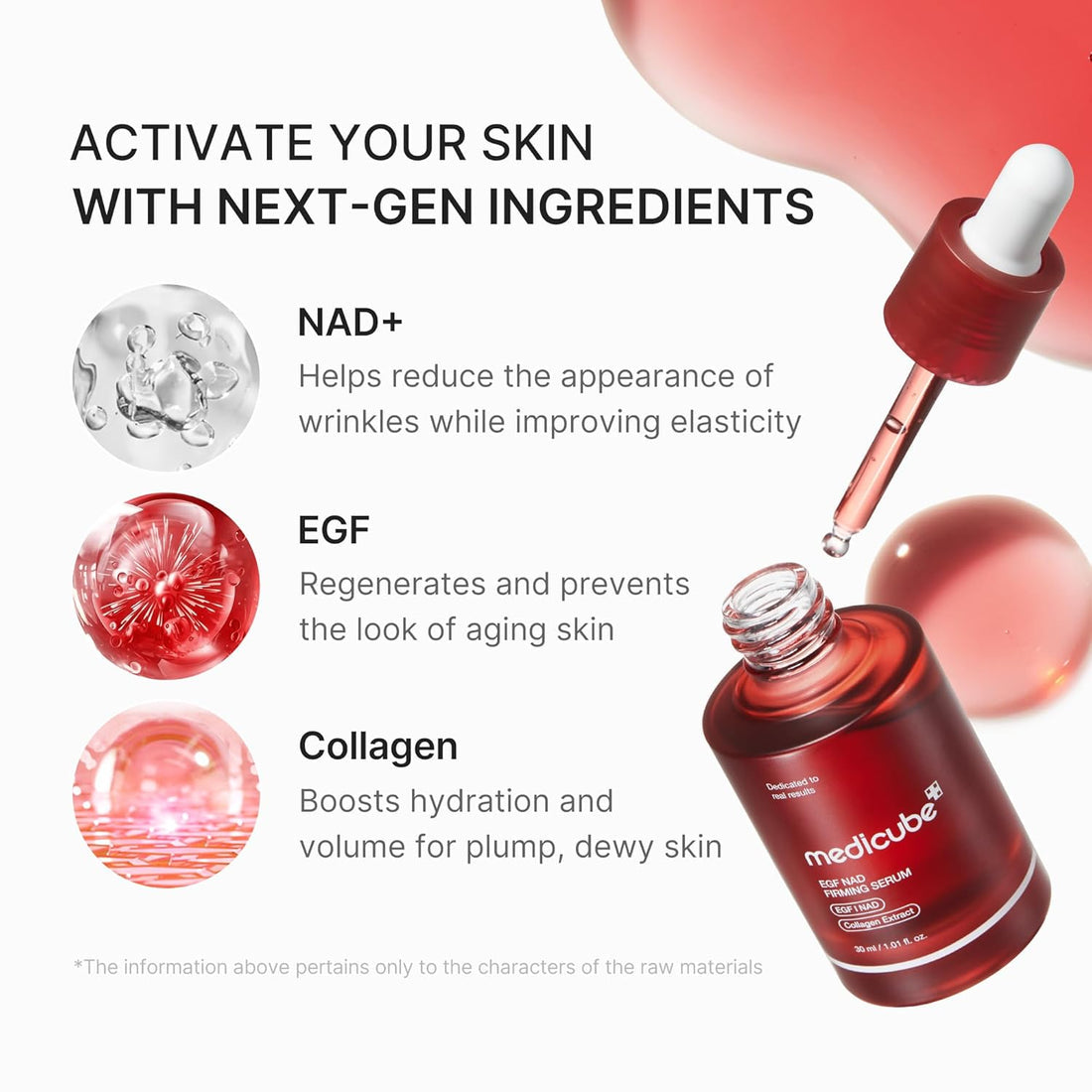 Medicube EGF NAD Firming Serum (30ml / 1.01 fl. oz.)
